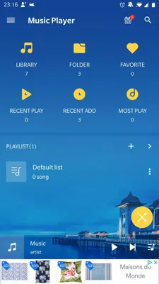 Music Player android App screenshot 0